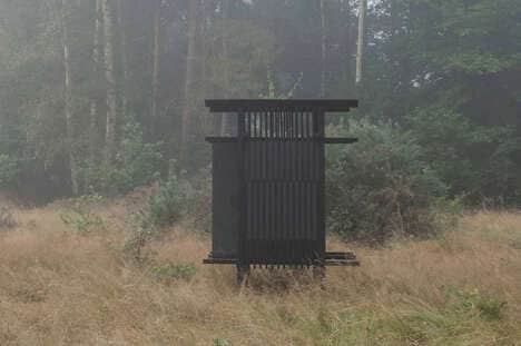 Minimal Bird-Watching Cabins