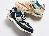 Retro Sporty Collaborative Sneakers Image 1