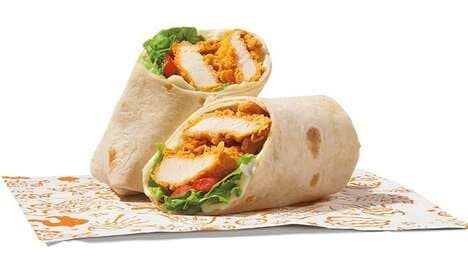 High-Quality QSR Chicken Wraps