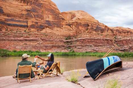 Whiskey-Barrel-Made Canoes