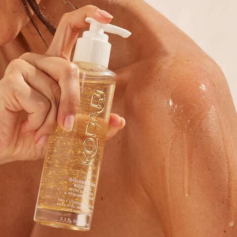 Gold-Infused Body Oils