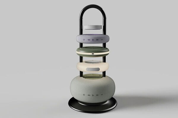Futuristic Five-in-One Speakers