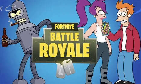 Iconic Cartoon Game Collabs
