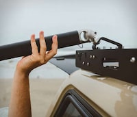 Vehicle-Mounted Hammock Stands Image 3