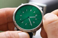 Emerald-Toned Titanium Watches