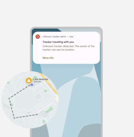 Tracker-Detecting Smartphone Updates