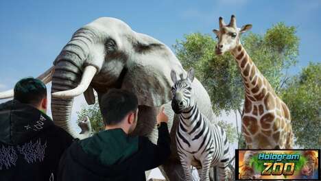 Immersive Holographic Zoos