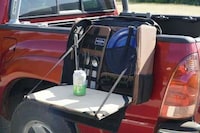 Saddle-Style Vehicle Desks