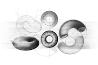 Intertwined Marble-Made Calendars Image 3