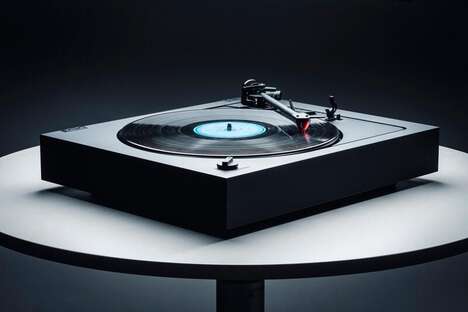 Industrial Aesthetic Record Players