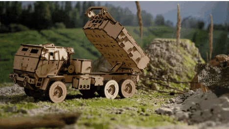 Wooden Military Replica Toys