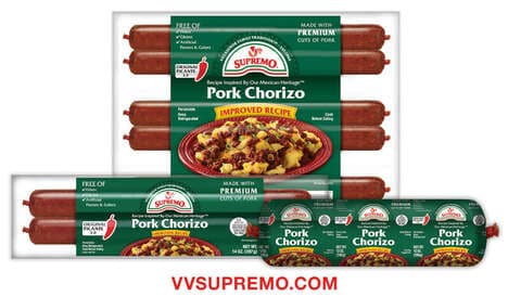 Upgraded Pork Chorizo Products