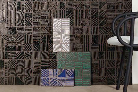 Vintage Graphics-Inspired Tile Collections