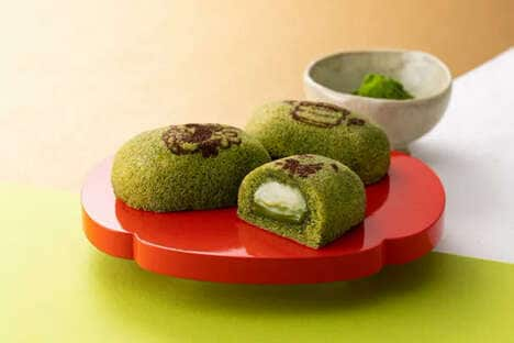 Edible Souvenir Matcha Cakes