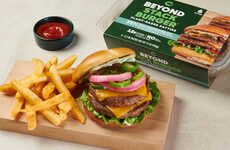 Stackable Vegan Burger Patties