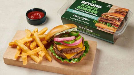 Stackable Vegan Burger Patties