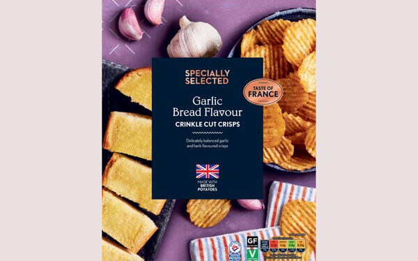 Garlic Bread Snack Chips