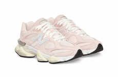 Pastel Salmon-Toned Trainers