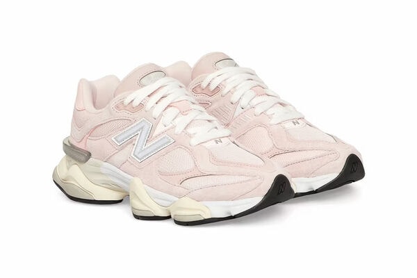 Pastel Salmon-Toned Trainers