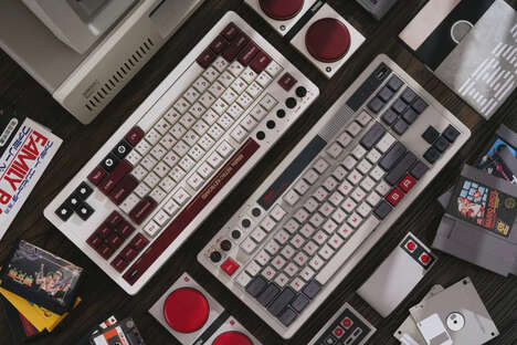 Retro-Themed Mechanical Keyboards