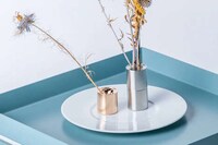 Miniature Cylindrical Flower Vases Image 3