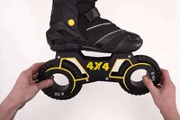Rugged All-Terrain Rollerblades Image 4