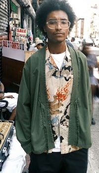 NYC Fall-Ready Militaristic Streetwear Image 3