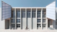 Exposed Concrete Factory Structures Image 3
