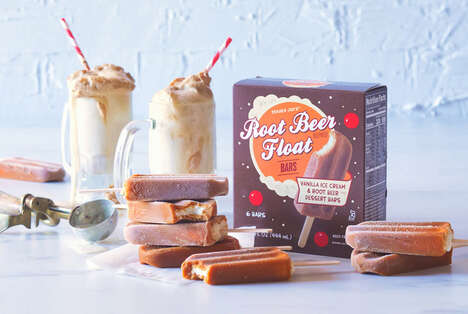 Root Beer Float Popsicles
