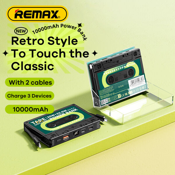 Colorful Cassette Power Banks