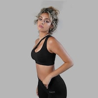 Fashion-Forward Asymmetrical Sports Bras Image 3