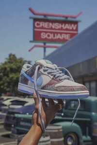 Collaborative Vibrant Skate Sneakers Image 2