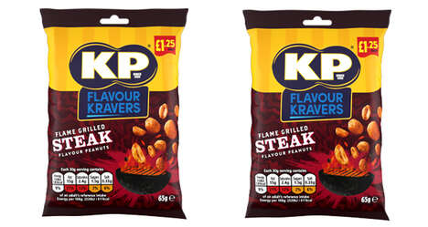 Grilled Steak-Flavored Peanuts