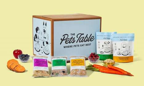 Subscription-Sourced Dog Foods