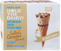 Vegan Frozen Dessert Cones