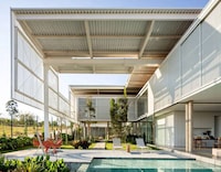 Transparent Shell-Covered Houses