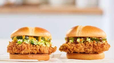 Mustard-Infused Chicken Sandwiches
