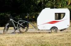 Solo Cyclist Camping Trailers