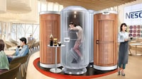 Upright Cafe Sleeping Pods