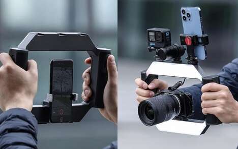 Triple-Camera Video Rigs