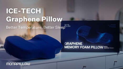 Graphene-Infused Neck Pillows