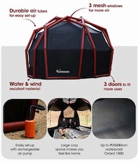 Inflatable Geodesic Adventure Tents Image 2