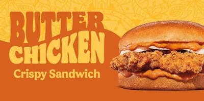 Crispy Butter Chicken Sandwiches