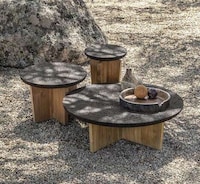 Wooden Cork Outdoor Furniture Image 1