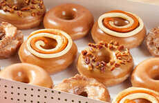 Swirled Pumpkin Spice Donuts