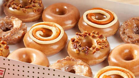 Swirled Pumpkin Spice Donuts