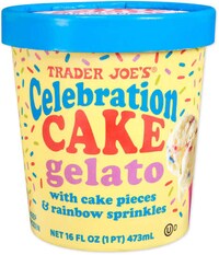 Birthday Cake-Flavored Gelatos
