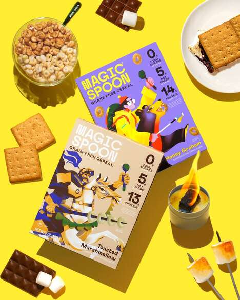 Childhood Dessert-Inspired Cereal Flavors