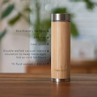 Eco-Friendly Bamboo Water Bottles Image 2