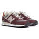 Muted Burgundy Lifestyle Sneakers Image 1